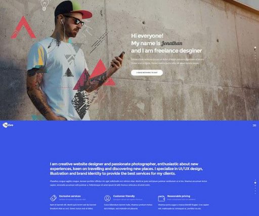 One Page Freelance 1.499€
